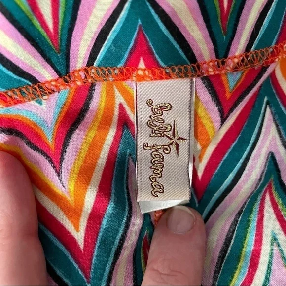 Lull Fama lightweight multi color maxi dress size Large - Picture 9 of 10